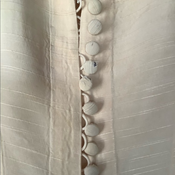 TRUE VINTAGE WEDDING DRESS, 1940s-1950s - Picture 7 of 13